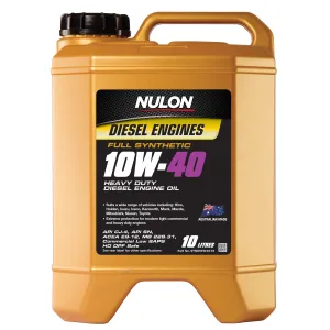 Nulon Full Synthetic 10W40 Heavy Duty Diesel Engine Oil - 10 Litre