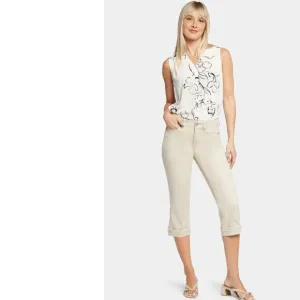 NWT NYDJ Marilyn Straight Crop Jeans - Feather