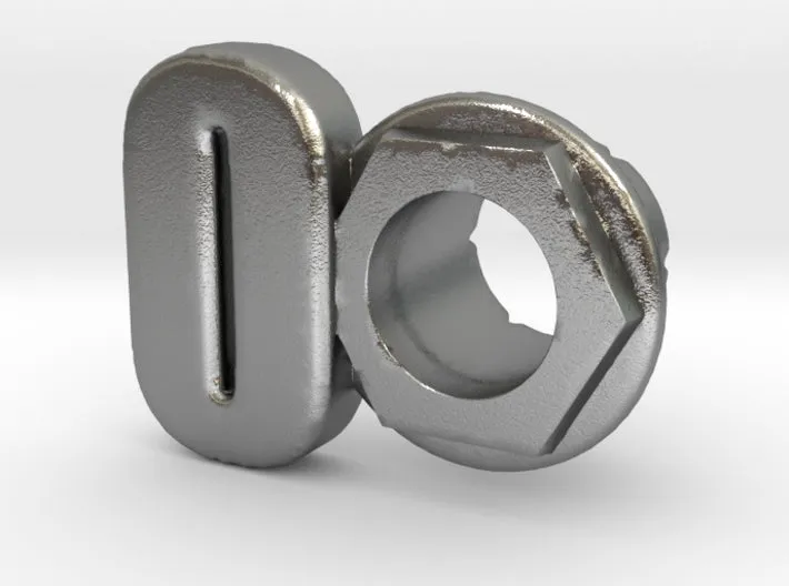 (O,0) Octagon 3D Eyelet 4/16 Inch Left/Right Hole