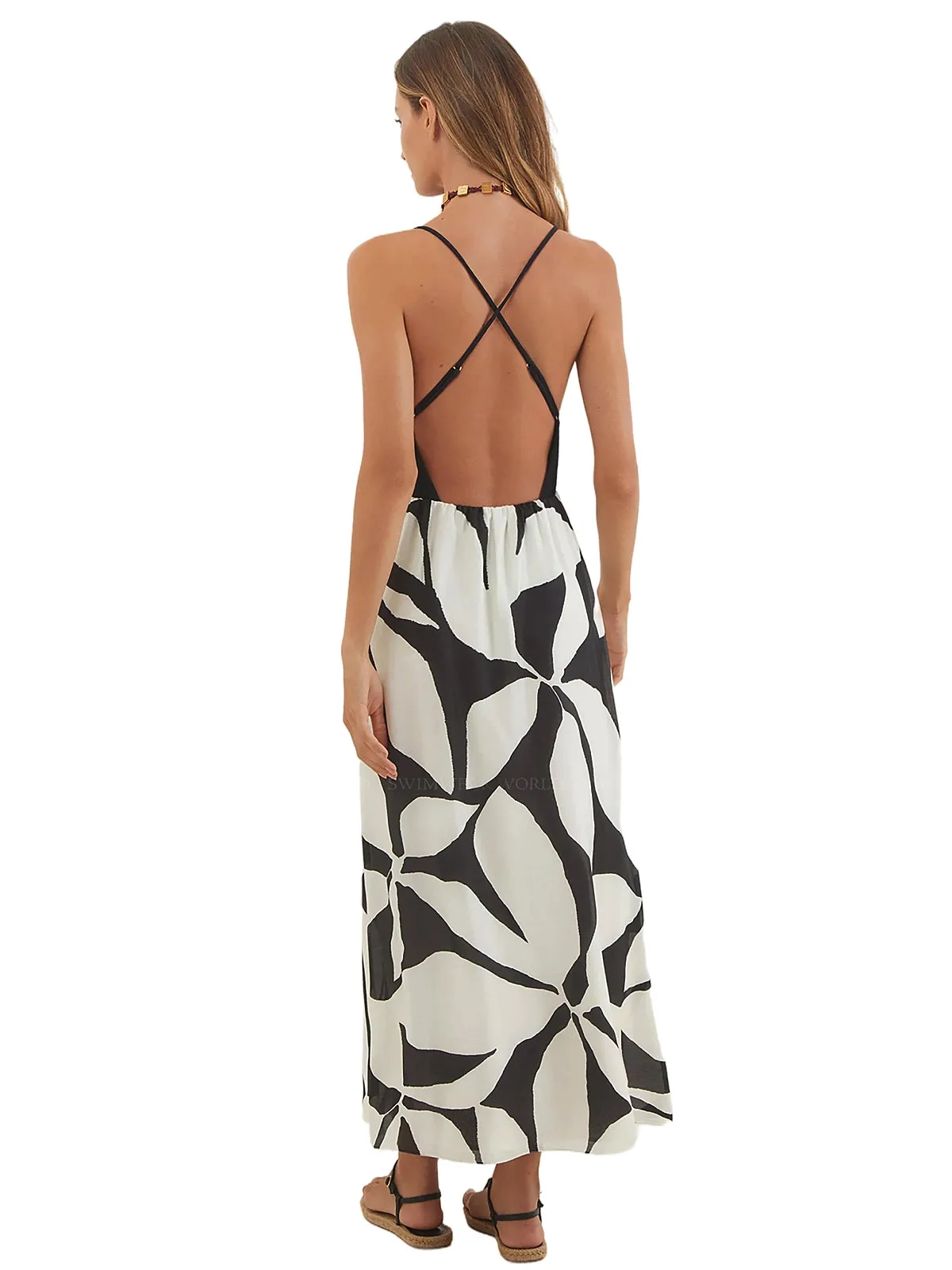 Olga Long Dress