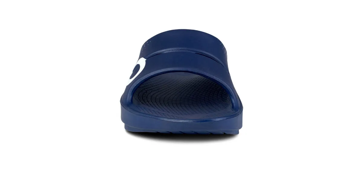 OOFOS Men's OOahh Sport Slide - Navy Matrix
