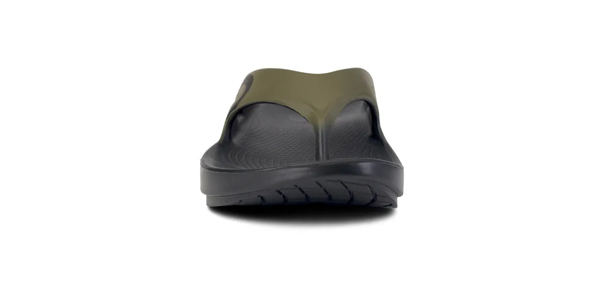 OOFOS Men's OOriginal Sport Thong - Tactical Green