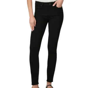 Paige denim black shadow verdugo ankle skinny jeans 29 mid rise