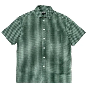 Pass~Port - Workers Check Shirt Green