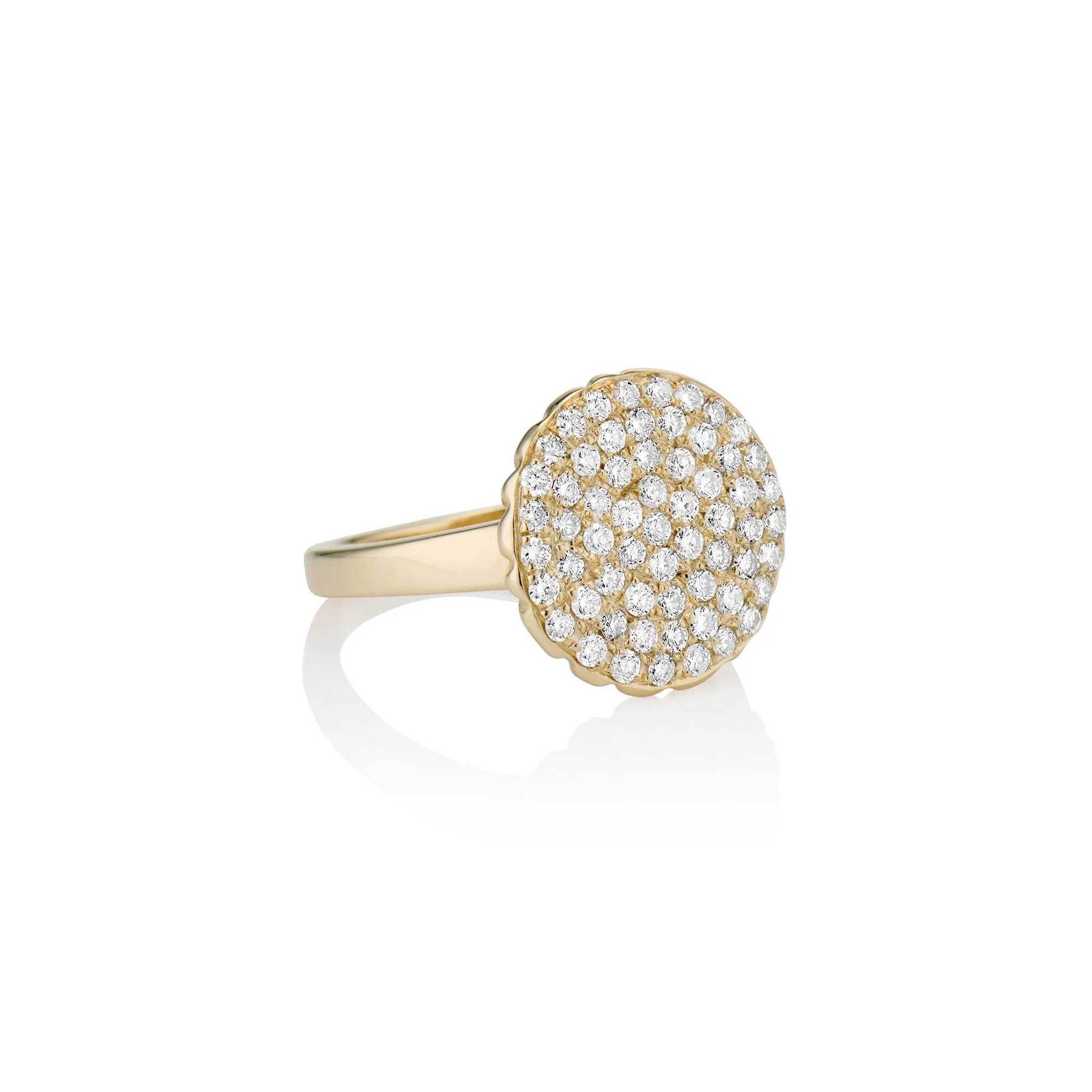Pave Nailhead Ring