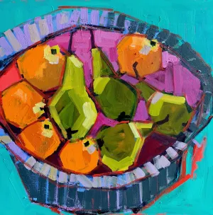 Pearing Up- 24x24