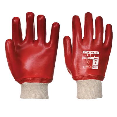 Portwest A400 PVC Knitwrist