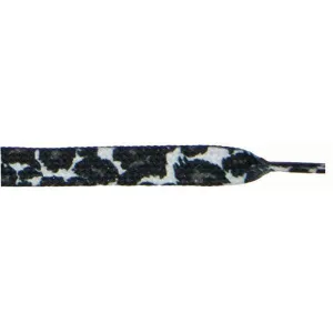 Printed 3/8" Flat Laces - Cheetah (1 Pair Pack) Shoelaces