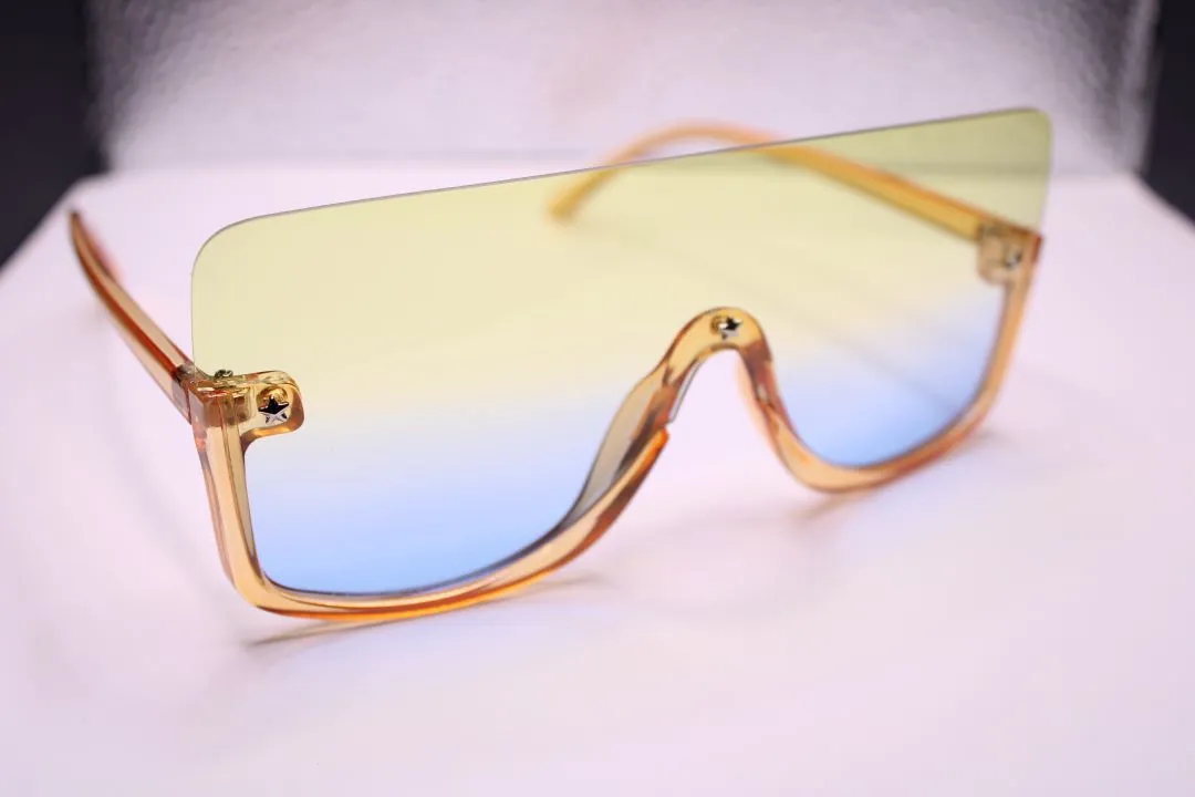 "Don't Talk to Me!" Full Coverage Sunglasses