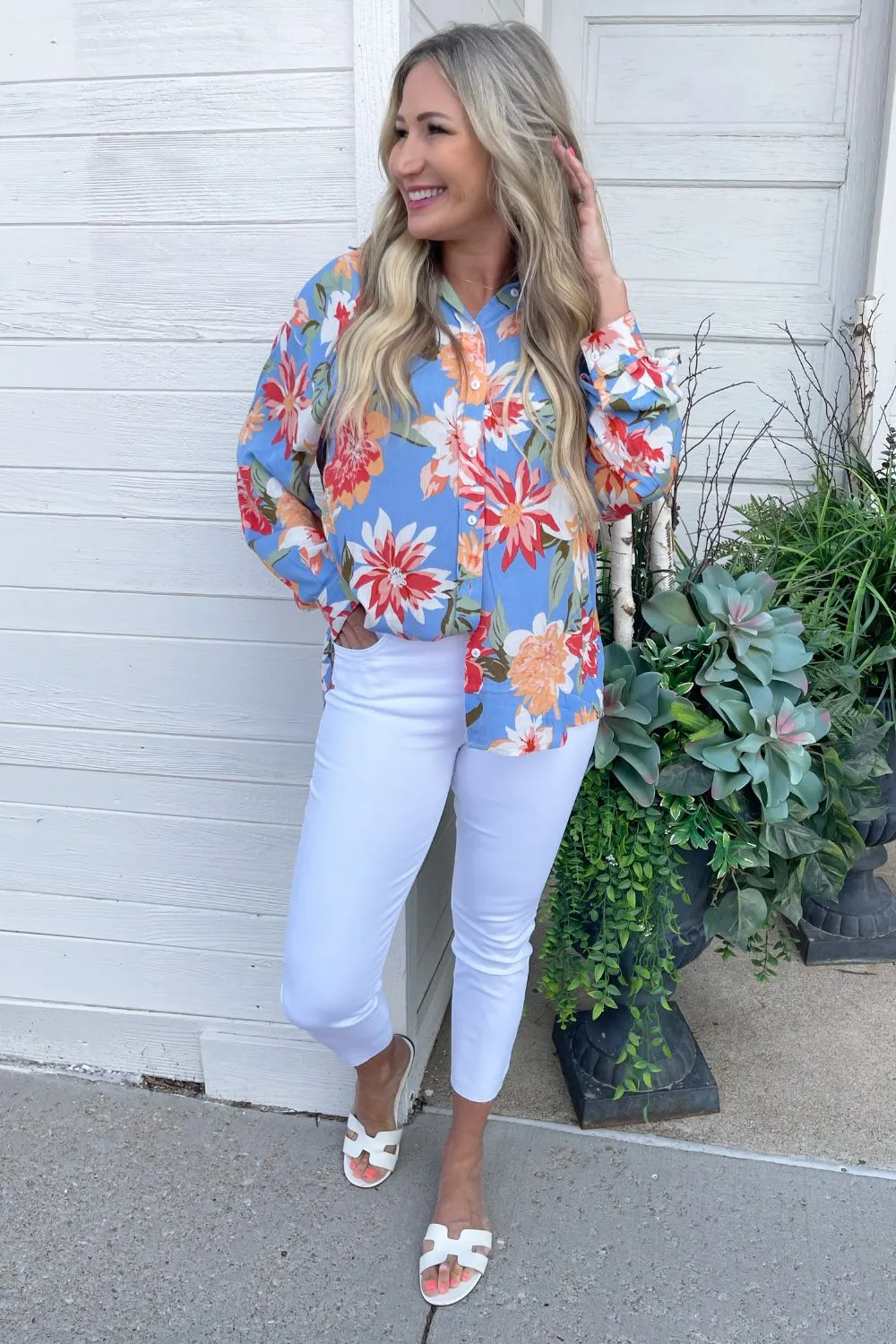 Rachael High Rise Fab Ab Mom Raw Hem