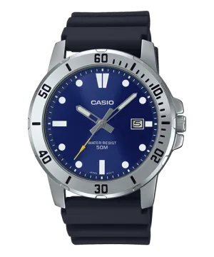 Reloj casual correa de resina MTP-VD01-2EV