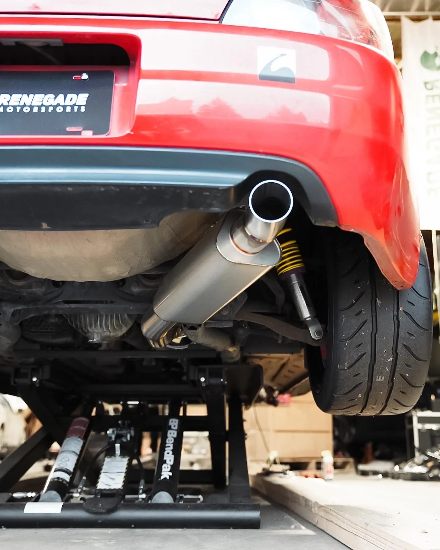 RENEGADE UNIVERSAL TRIANGULAR MUFFLER