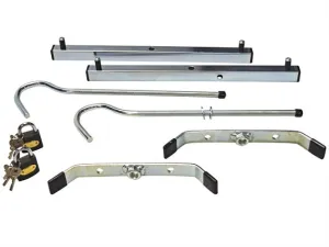Roof Rack Clamps With 2 Padlocks - 1 Pair