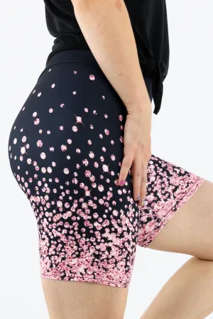 Rose Gems - Casual Mid Shorts