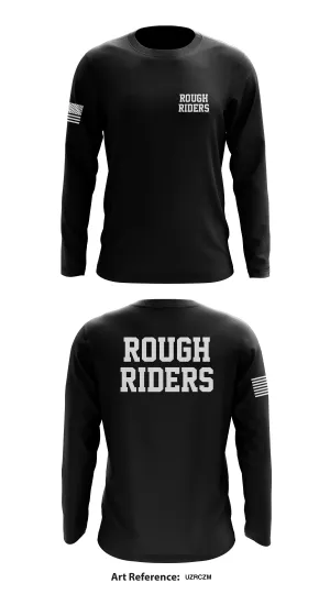 Rough Riders  Store 1  Core Men's LS Performance Tee - UZrcZM