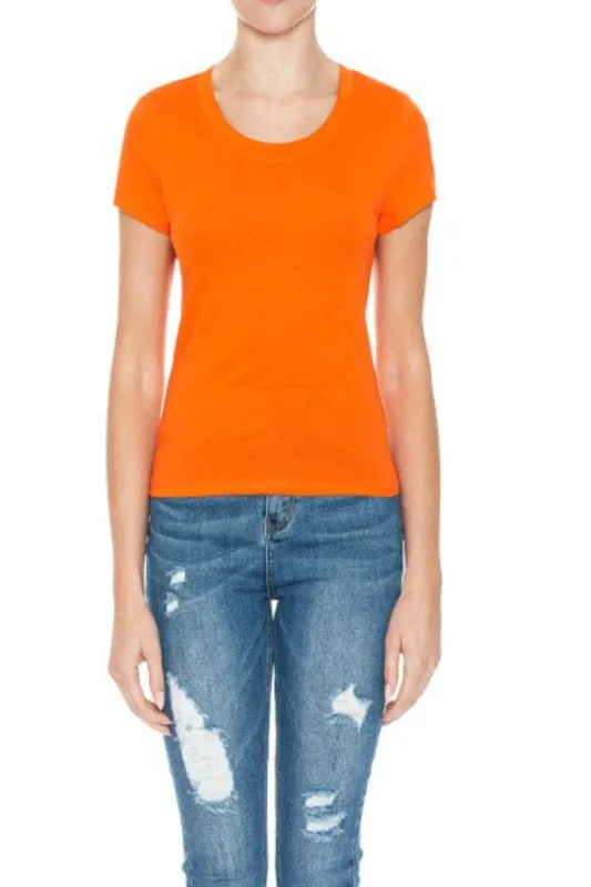 Round Neck Short Sleeve