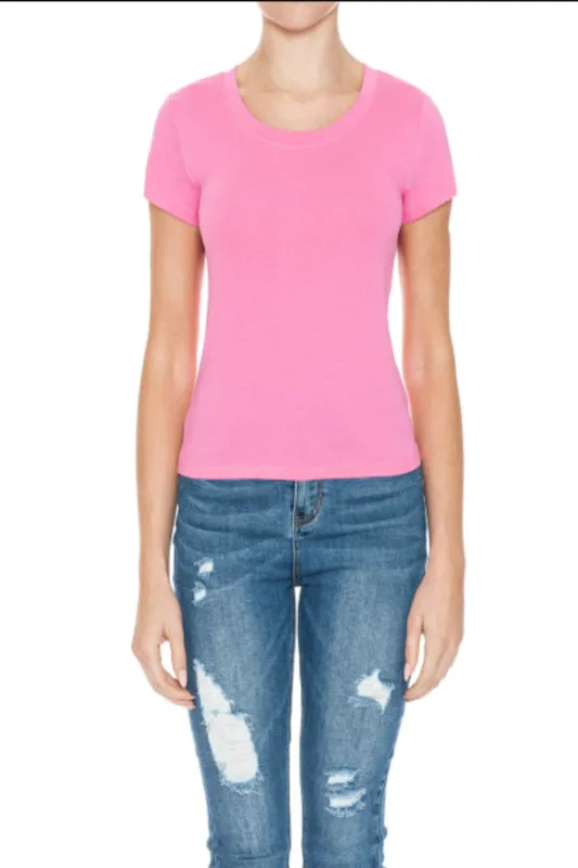 Round Neck Short Sleeve