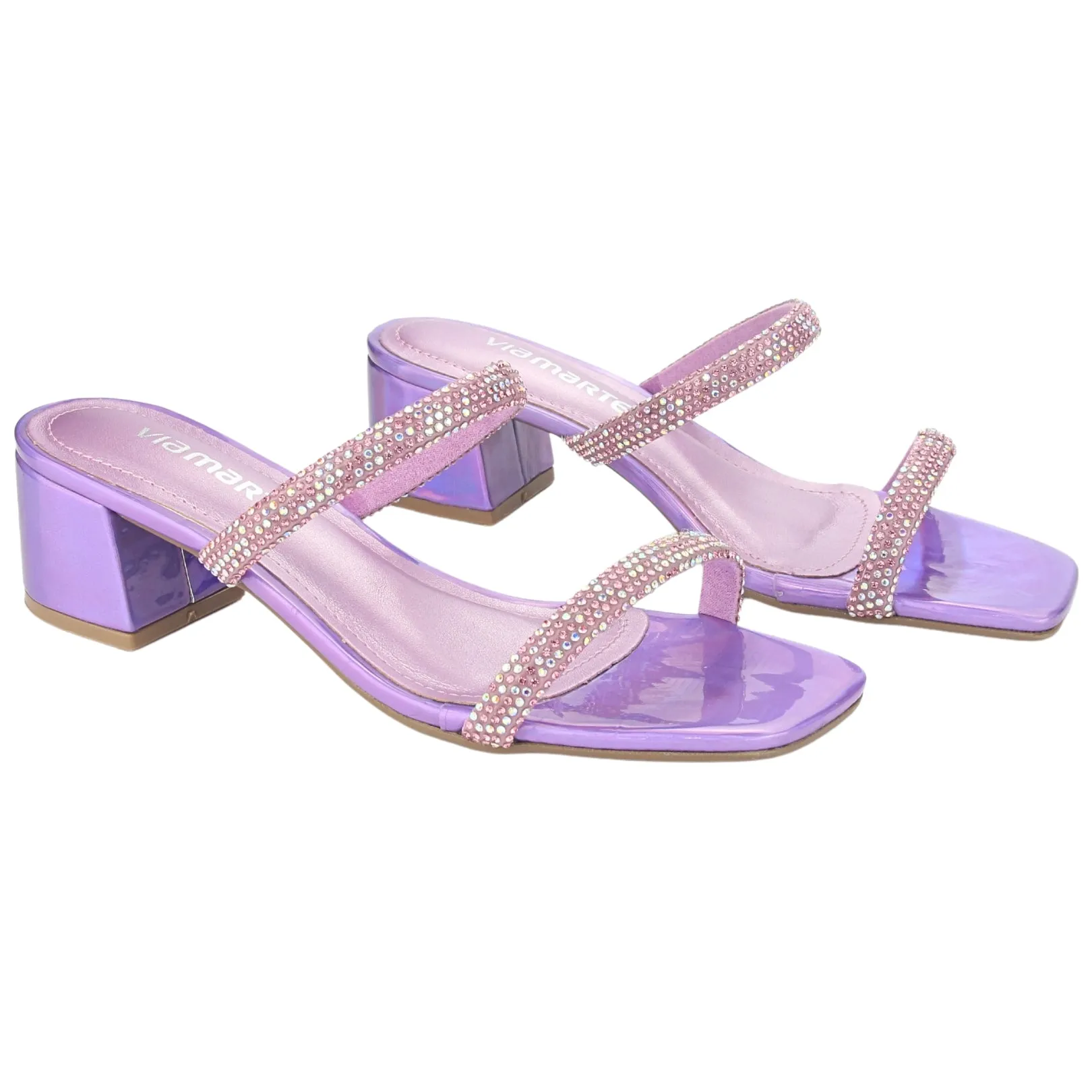 Sandalia Via Marte Mujer 23-9810 Rosa Casual