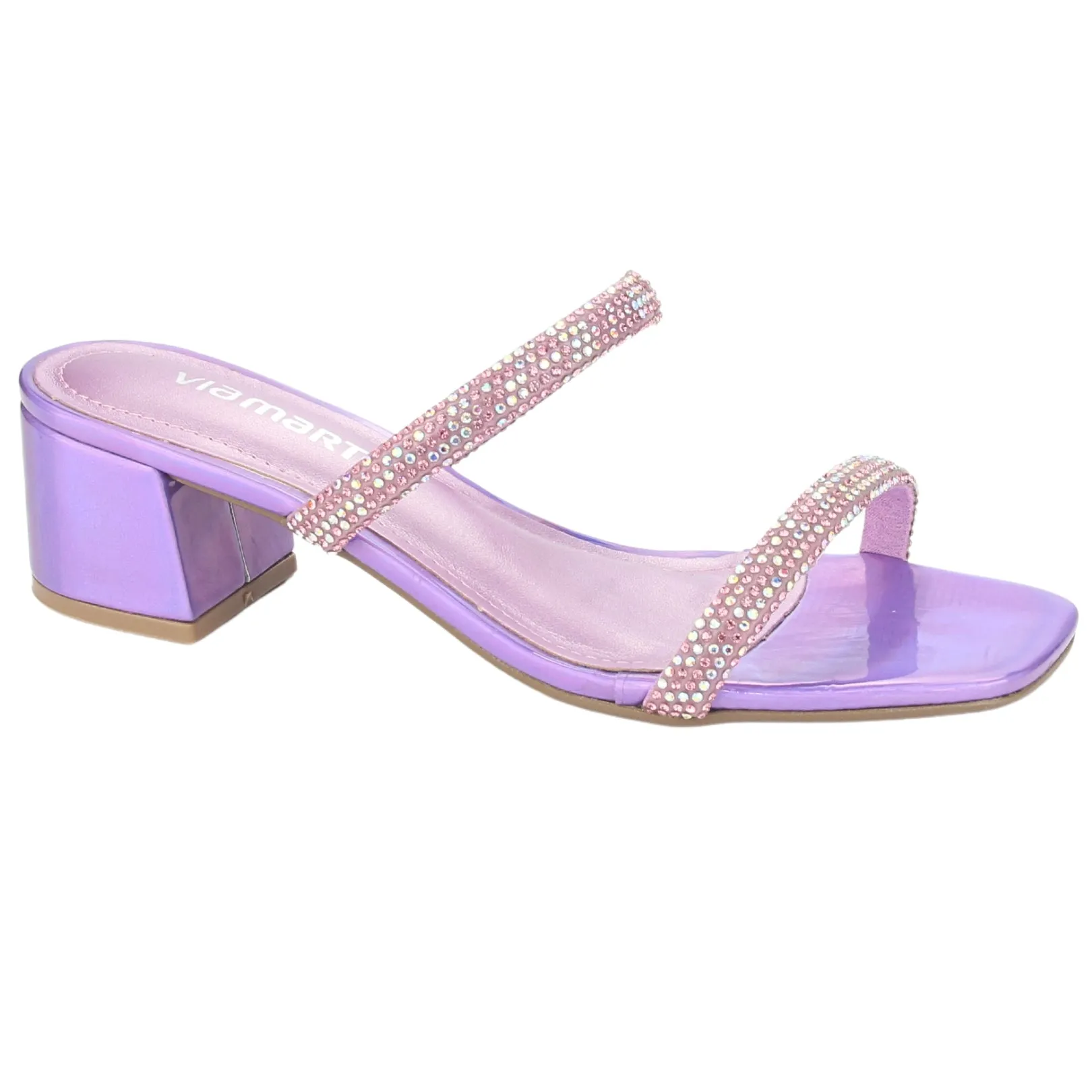 Sandalia Via Marte Mujer 23-9810 Rosa Casual