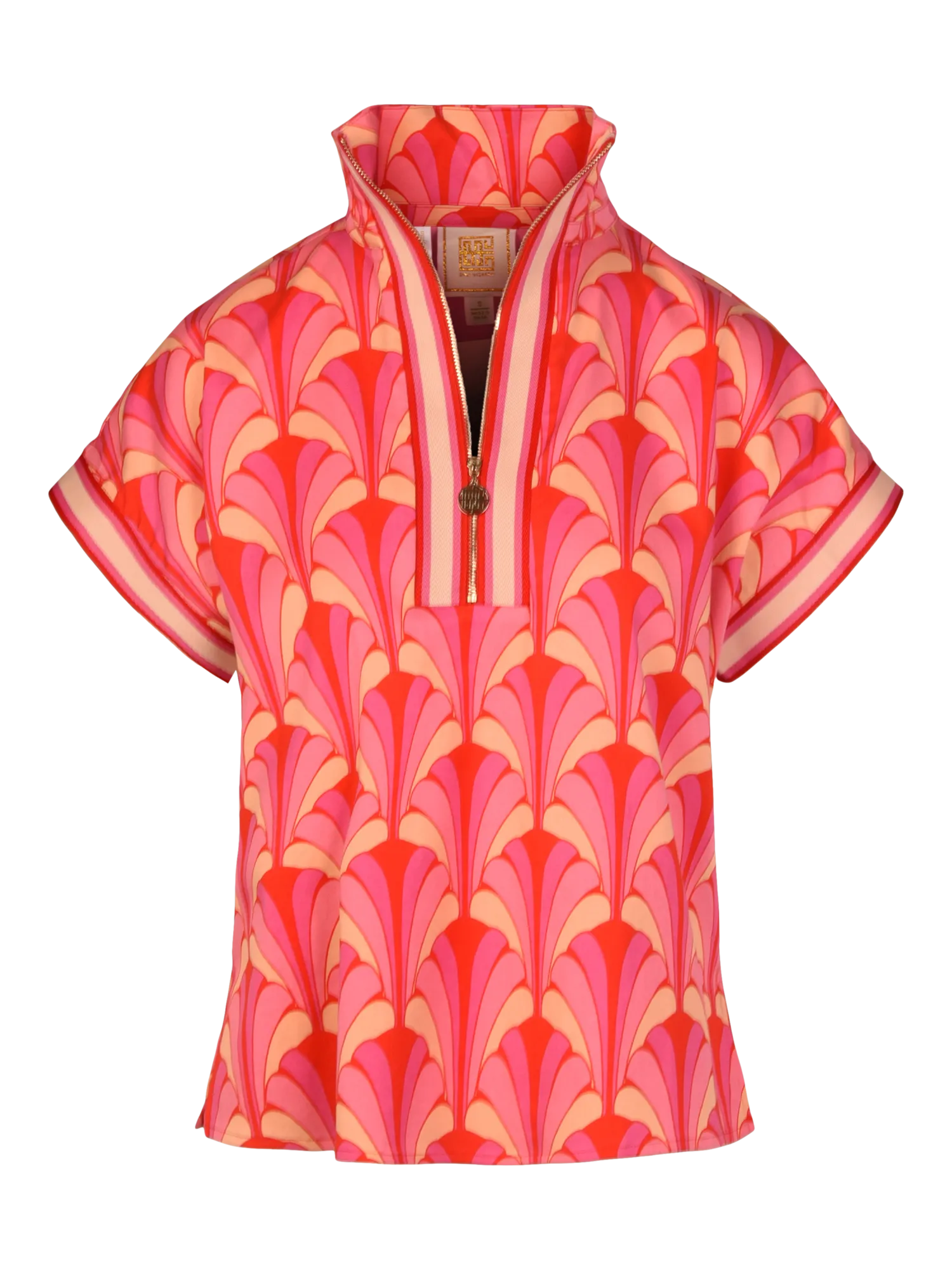 Scallop Poppy Pullover