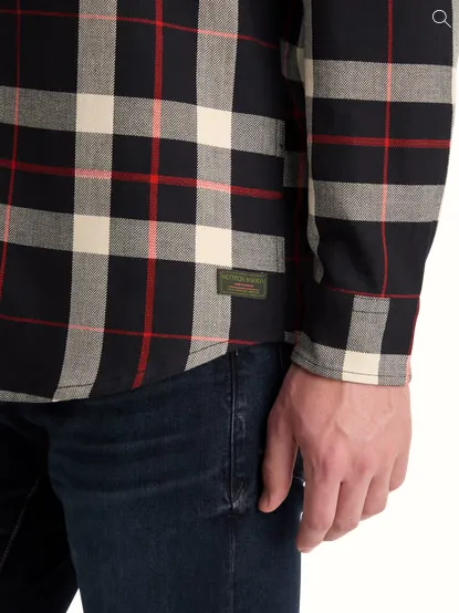 Scotch & Soda Herringbone Check Shirt