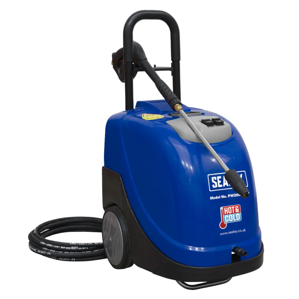 Sealey 135bar Hot/Cold Water Pressure Washer 2300W - B