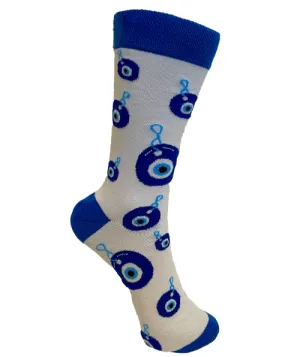 Sick Sock Blue Bead Eyes