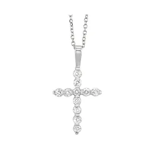 Silver (SLV 995) Stunning Neckwear Pendant - 1/2 ctw