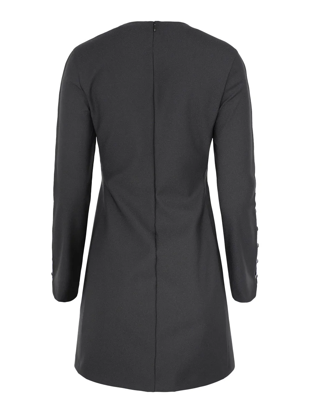 Simkhai Tamera Long Sleeve Mini Dress in Black