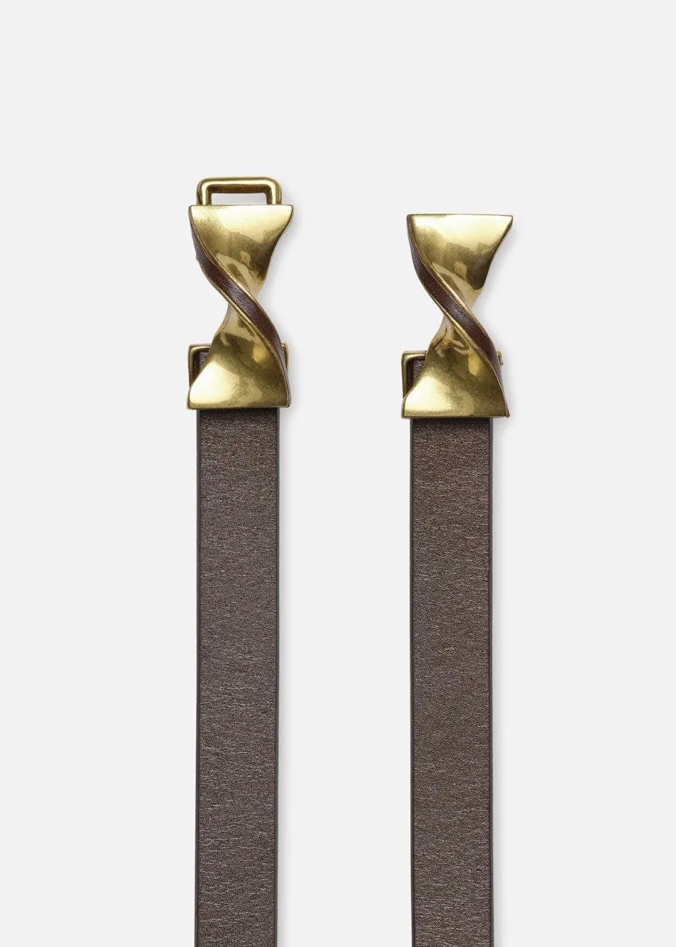 Simple Farfalle Belt (Chocolate)
