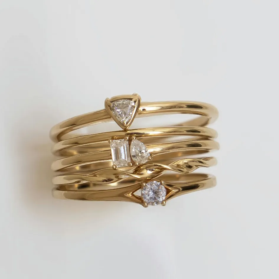 Simple Stacking Ring