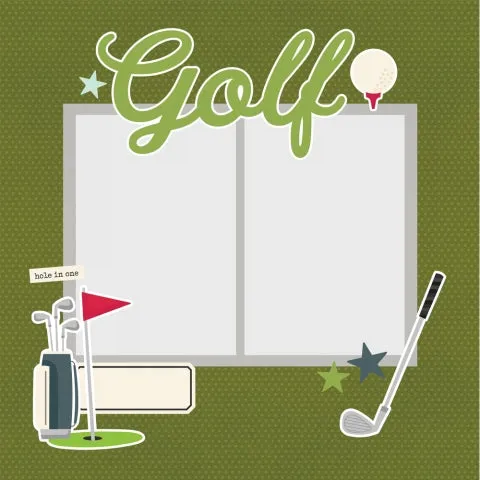 Simple Stories - Golf - Simple Pages Page Pieces
