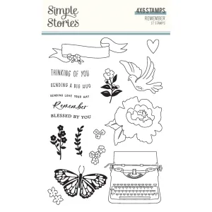 Simple Stories - Remember - Stamps