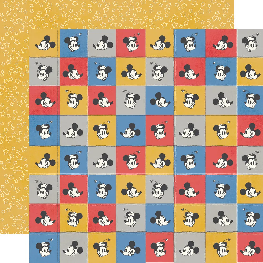 Simple Stories - Say Cheese Classic Mouse - 12x12 Single Sheet - Oh, Gosh!