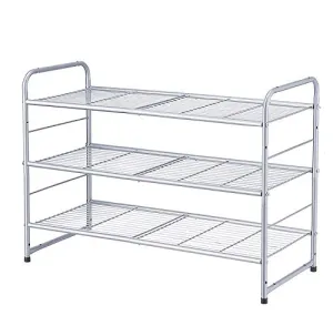 Simple Trending 3-Tier Expandable Shoe Rack