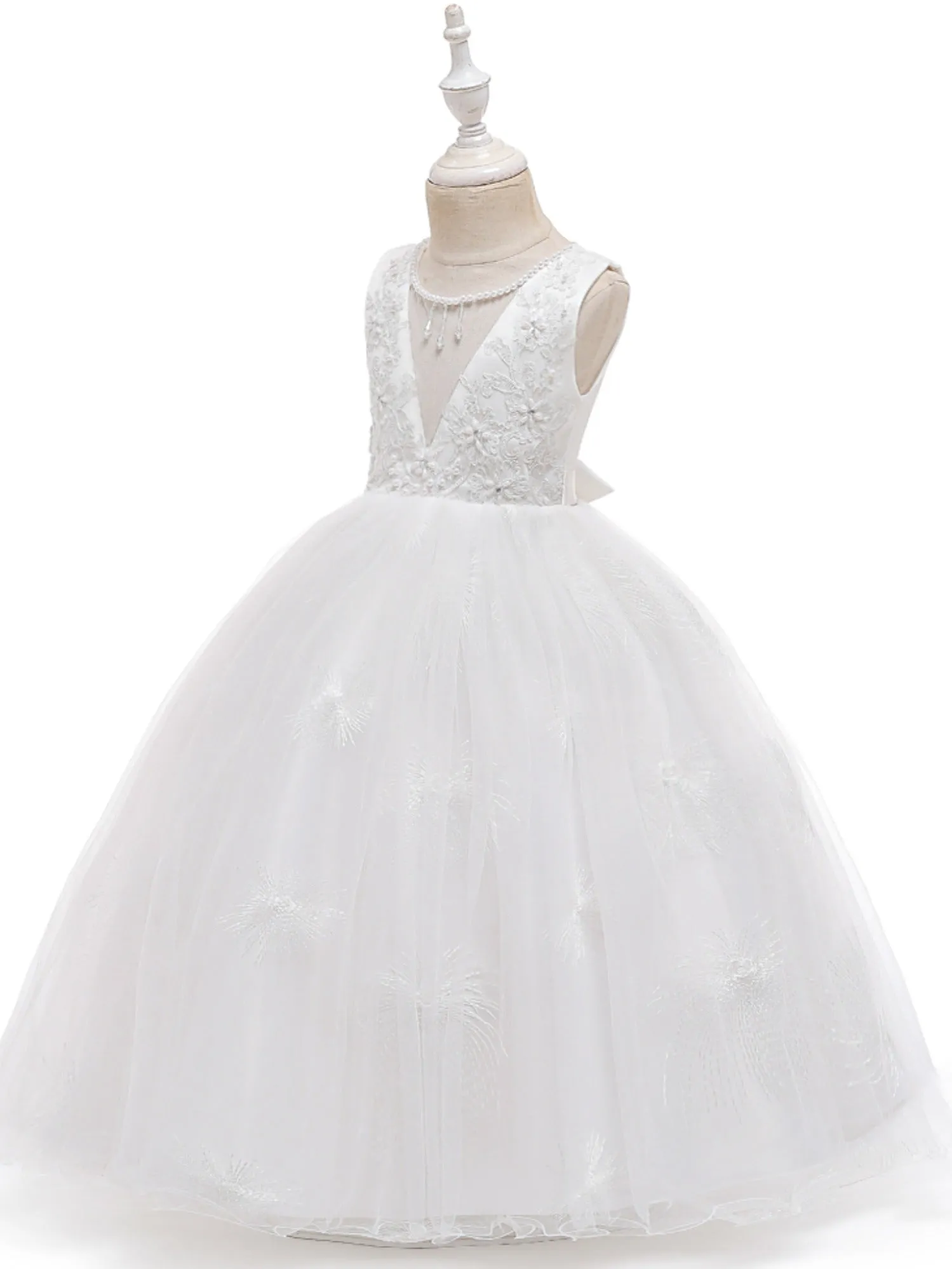Sleeveless Princess Dress for Baby Girls