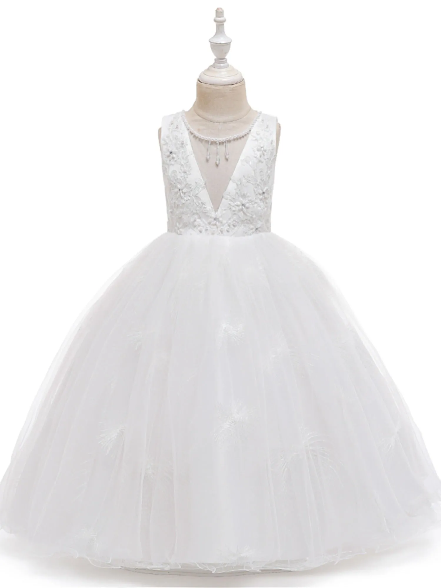 Sleeveless Princess Dress for Baby Girls