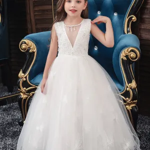 Sleeveless Princess Dress for Baby Girls