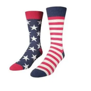 Socksmith - American Flag Crew Sock size 10-13