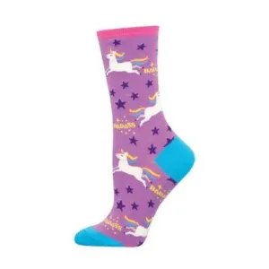 Socksmith - Badass Unicorn Crew Sock size 9-11
