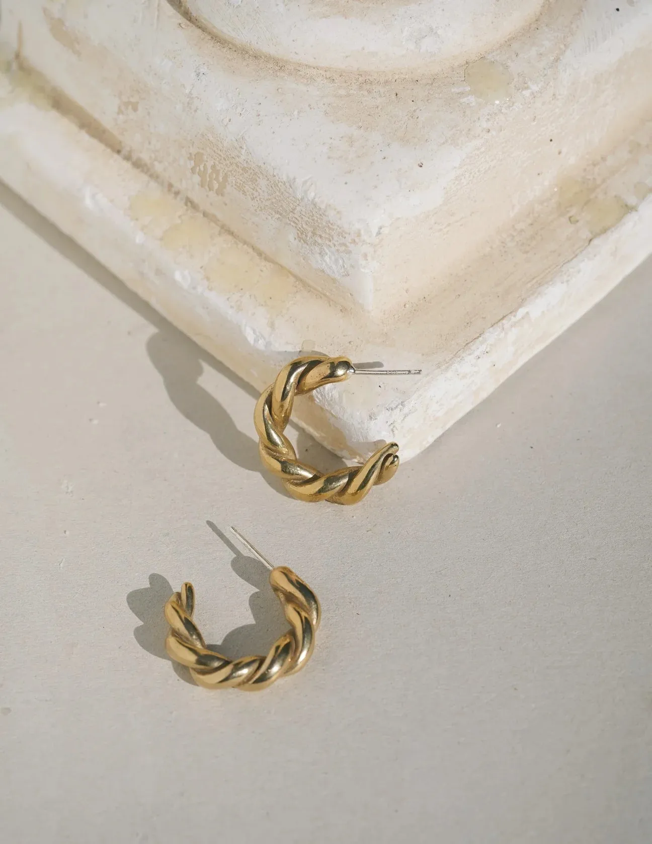 sorella hoop earrings