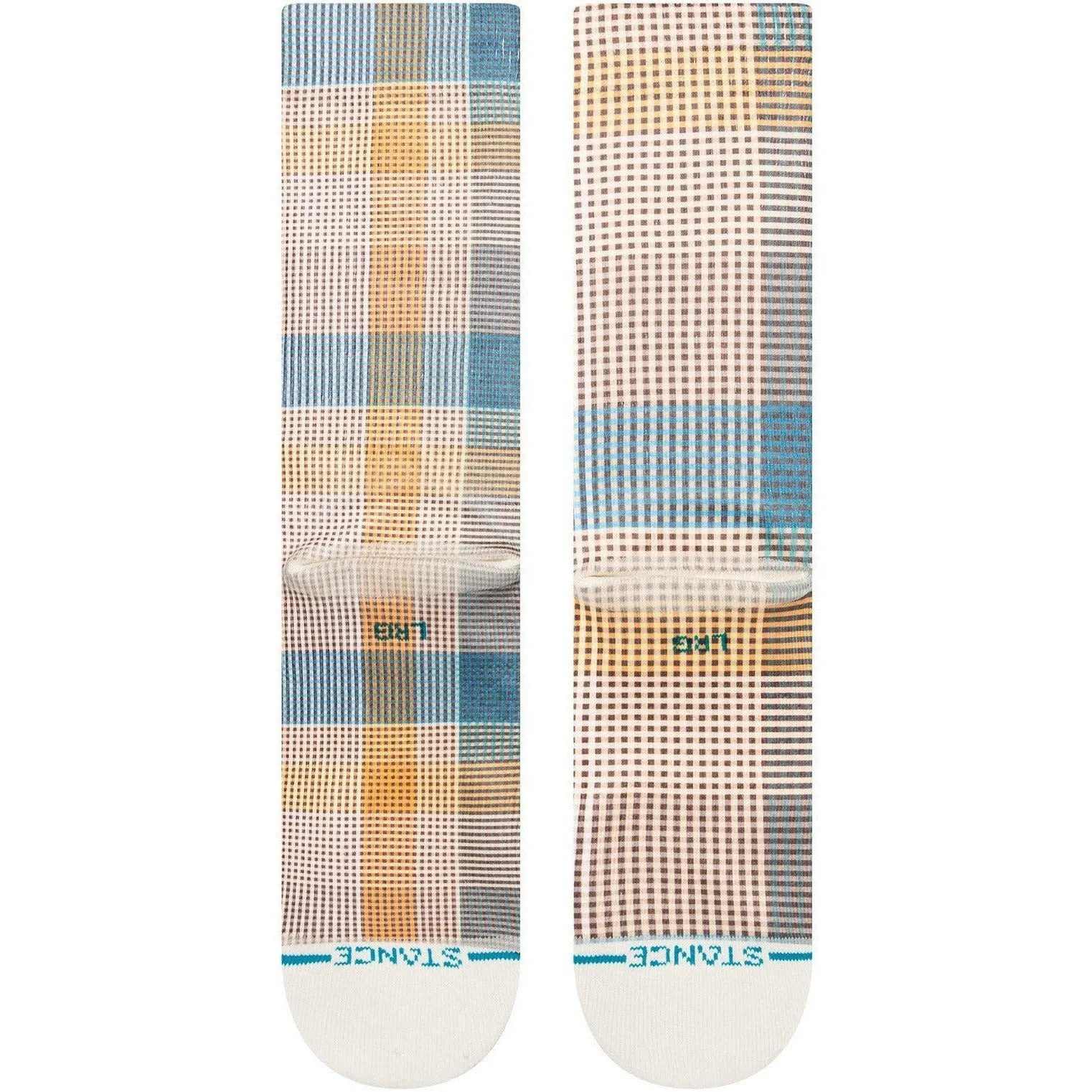 Stance Tartan Casual Crew Socks