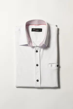 The Everyday Knit Short Sleeve White