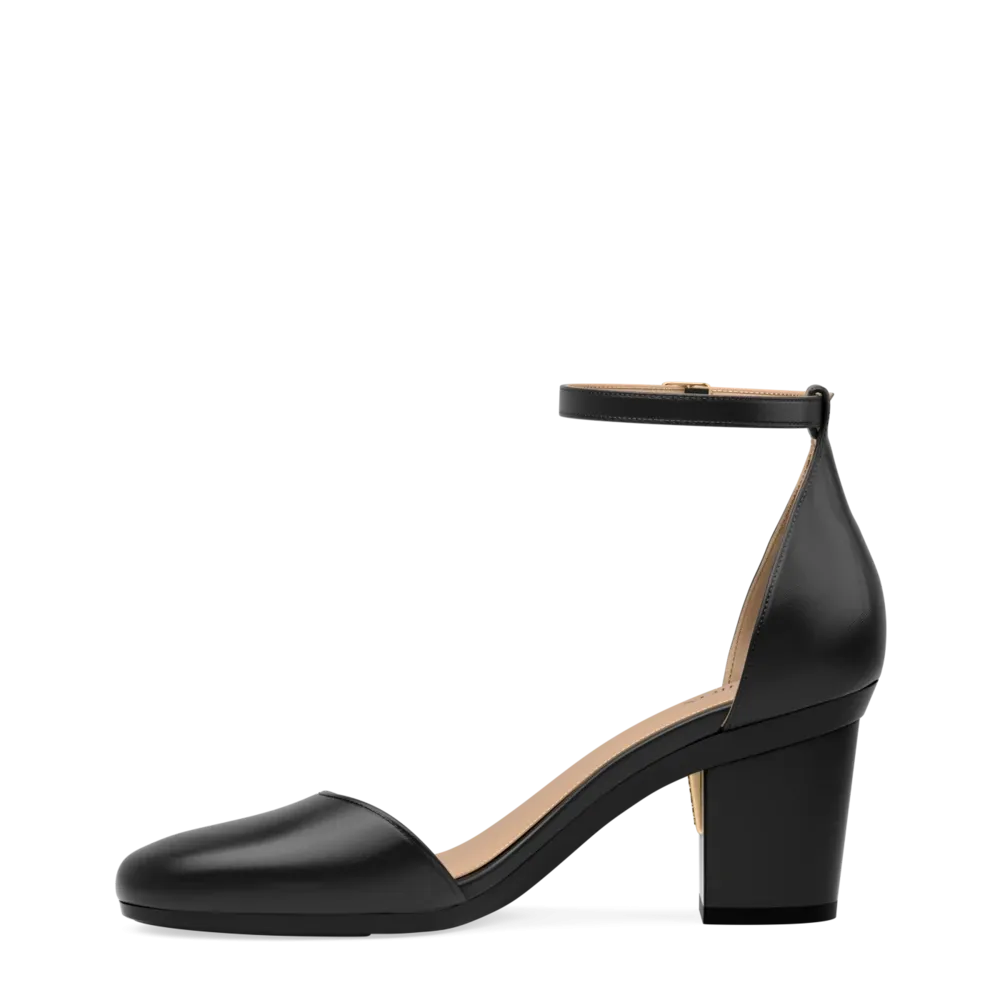 The Jocelyn - Coal Satin 3 Block - FINAL SALE