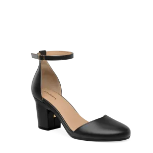 The Jocelyn - Coal Satin 3 Block - FINAL SALE
