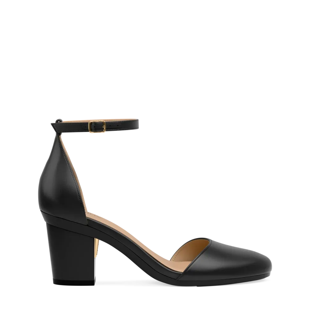 The Jocelyn - Coal Satin 3 Block - FINAL SALE