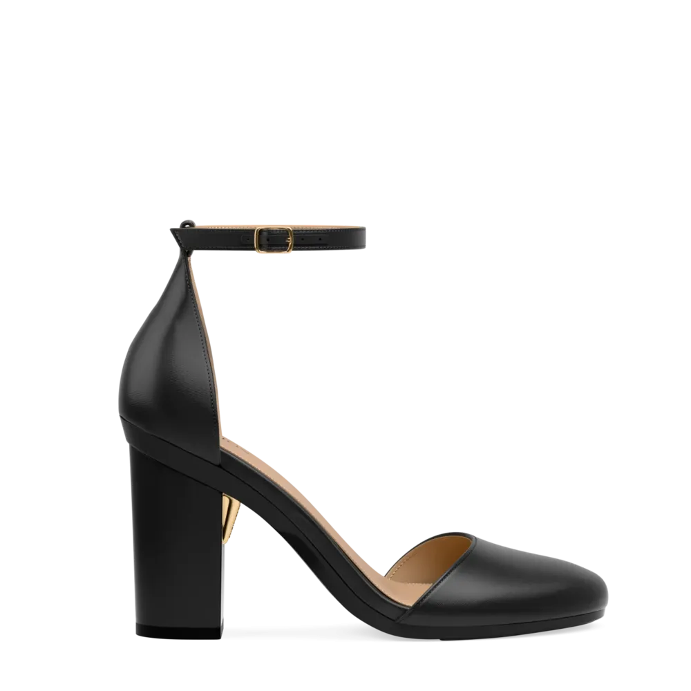 The Jocelyn - Coal Satin 4 Block - FINAL SALE