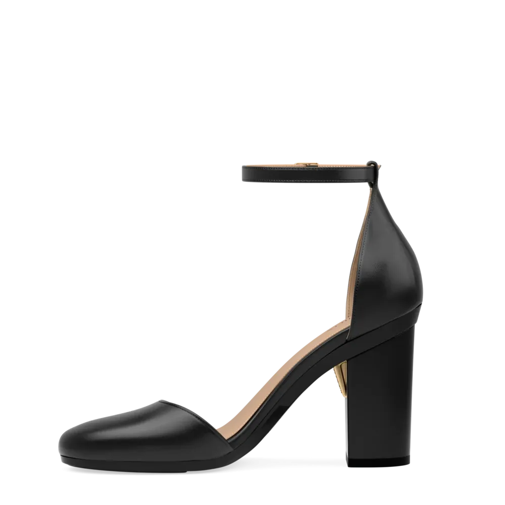 The Jocelyn - Coal Satin 4 Block - FINAL SALE