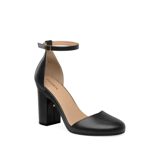 The Jocelyn - Coal Satin 4 Block - FINAL SALE