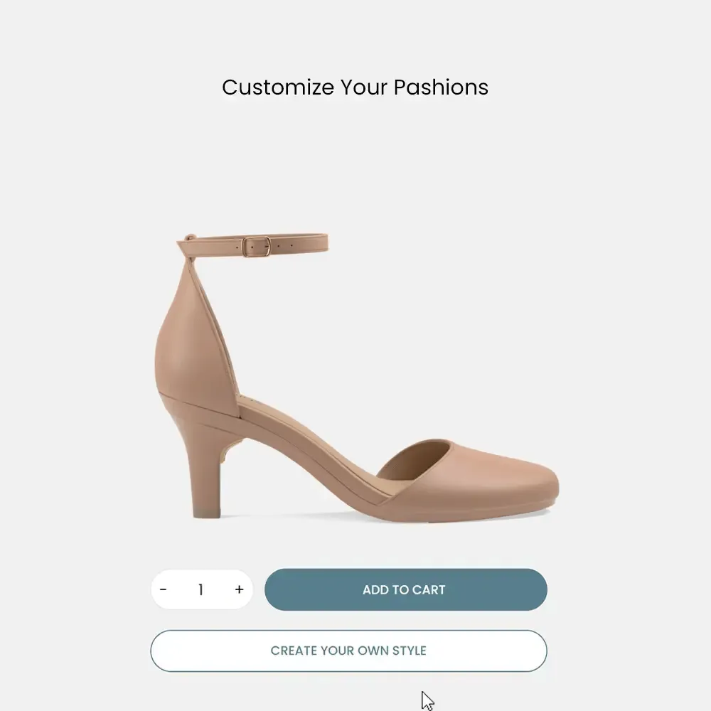 The Jocelyn - Latte Leather 3 Stiletto - FINAL SALE